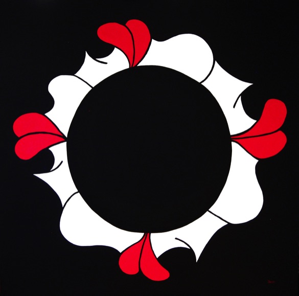 Zarum-Art-Painting-Circle-Of-Lips-Lip-Series